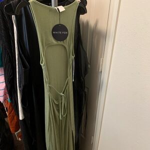 Back Out Maxi Dress